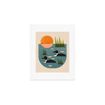 Loon Lake Art Print Gallery Image 1