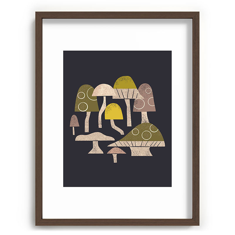 Toadstools Framed Art Print Gallery Image 91
