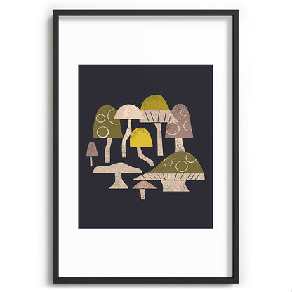 Toadstools Framed Art Print Gallery Image 85