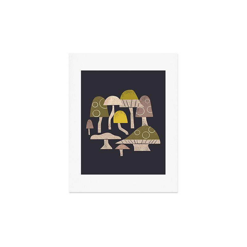 Toadstools Art Print Gallery Image 3