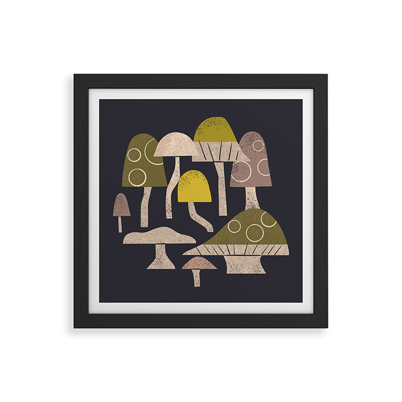 Toadstools Framed Art Print Gallery Image 50