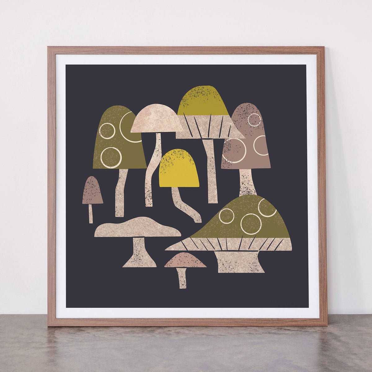Toadstools Framed Art Print Gallery Image 66