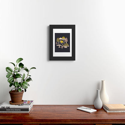 Toadstools Framed Art Print Gallery Image 42