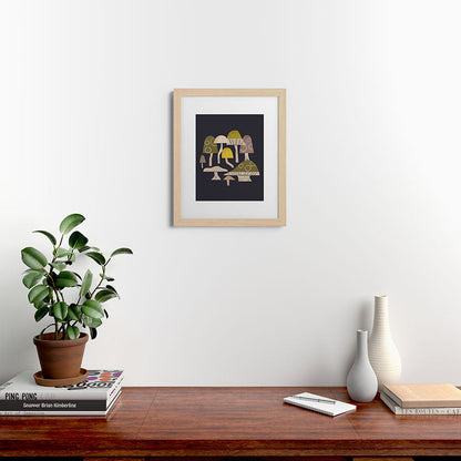 Toadstools Framed Art Print Gallery Image 63