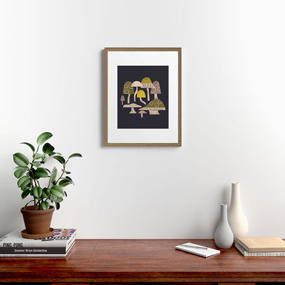 Toadstools Framed Art Print Gallery Image 16