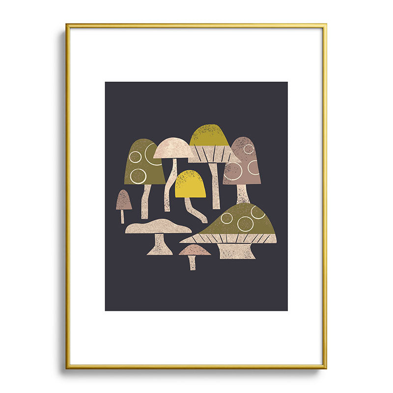 Toadstools Framed Art Print Gallery Image 124