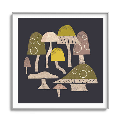 Toadstools Framed Art Print Gallery Image 141