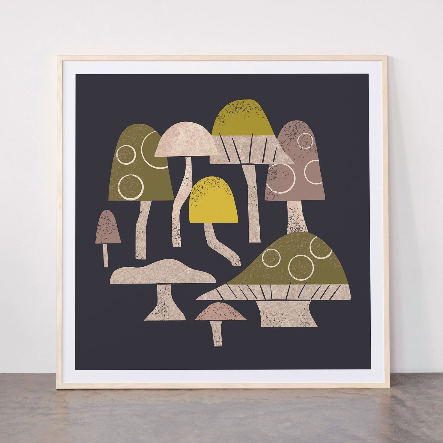 Toadstools Framed Art Print Gallery Image 33