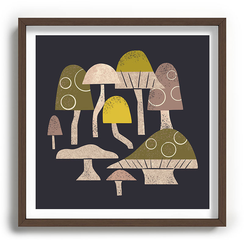 Toadstools Framed Art Print Gallery Image 101