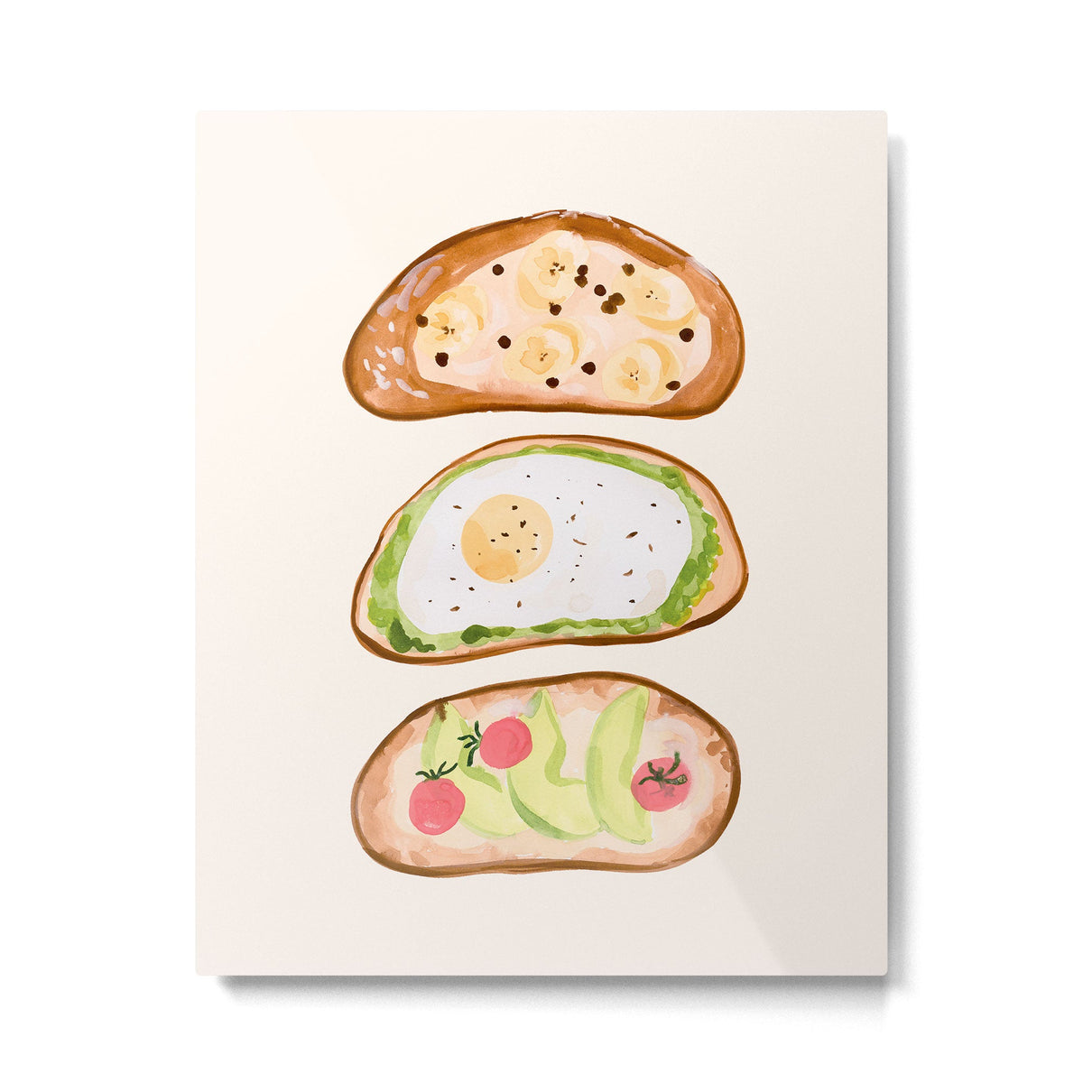 Toasts Metal Print Gallery Image 2