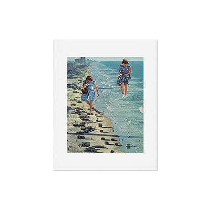 Walk on the Beach Art Print Gallery Image 4