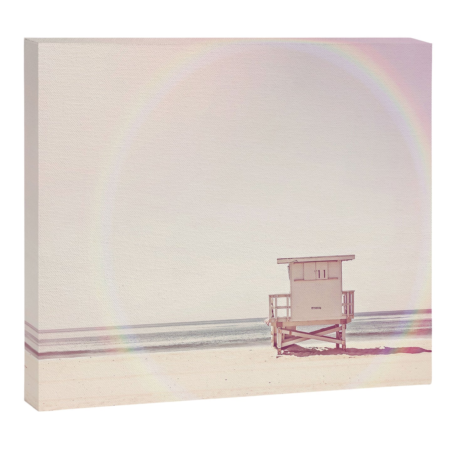 Beach hut Canvas Print Gallery Image 6
