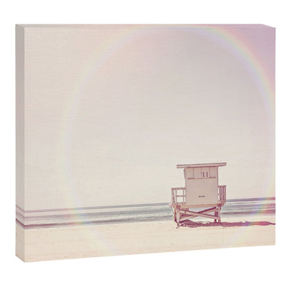 Beach hut Canvas Print Gallery Image 2