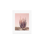 Blush Cactus Art Print Gallery Image 1