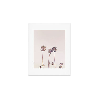 Sunny Cali Palm Trees Art Print Gallery Image 1