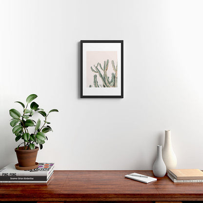 Sunrise Cactus Framed Art Print Gallery Image 3