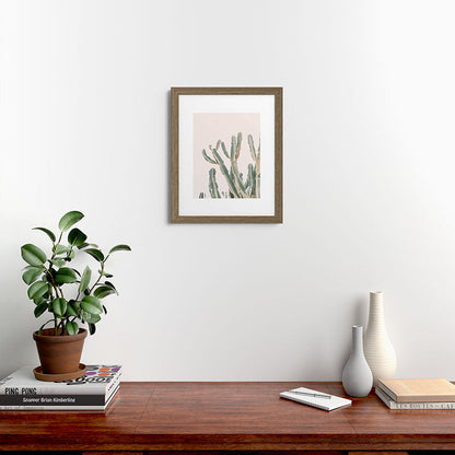Sunrise Cactus Framed Art Print Gallery Image 39