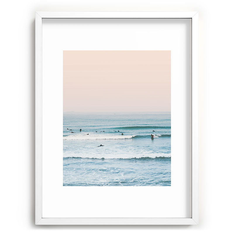 Surfers Framed Art Print Gallery Image 78
