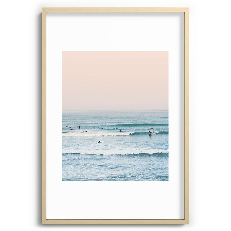 Surfers Framed Art Print Gallery Image 74