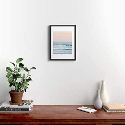 Surfers Framed Art Print Gallery Image 3