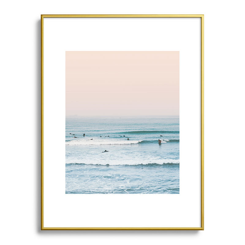 Surfers Framed Art Print Gallery Image 91