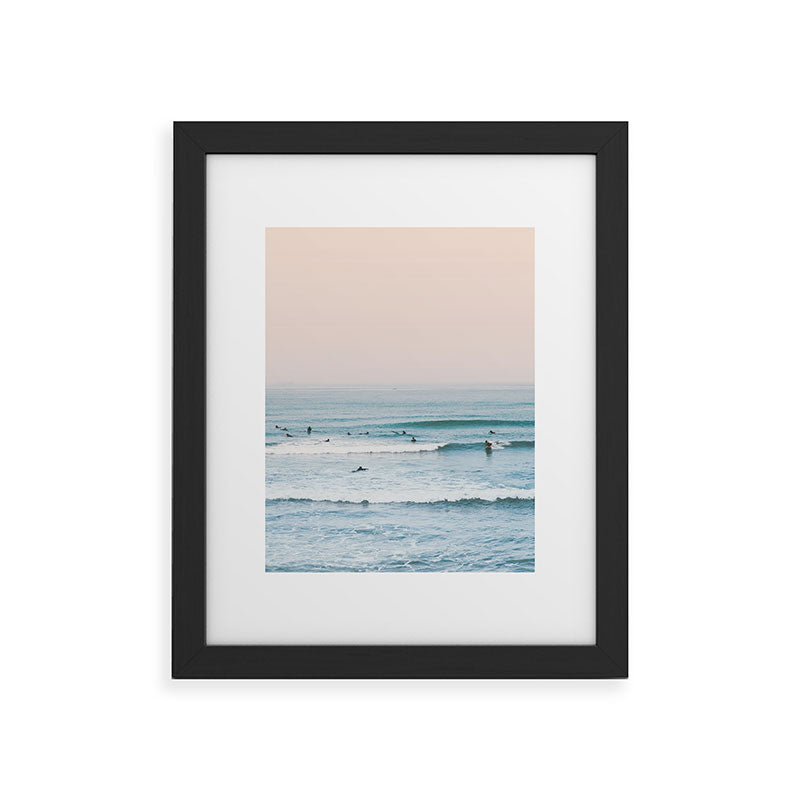 Surfers Framed Art Print Gallery Image 33