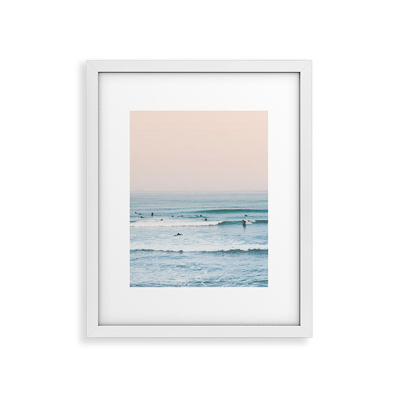 Surfers Framed Art Print Gallery Image 26