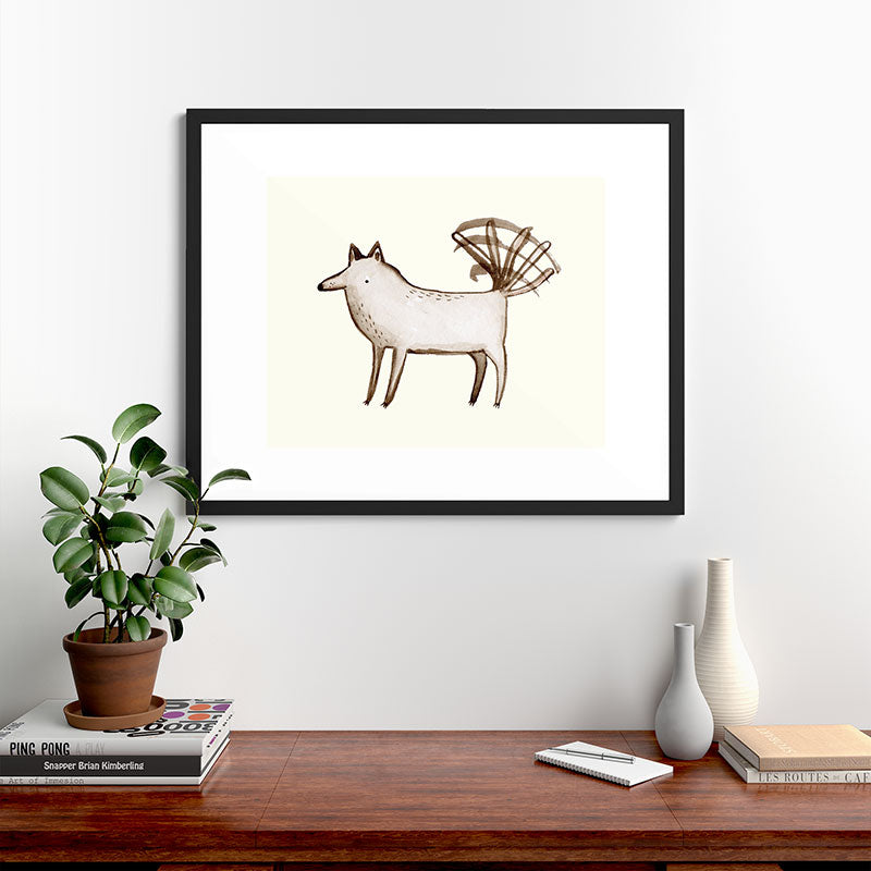 "I'm So Happy" - Dog Framed Art Print Gallery Image 48