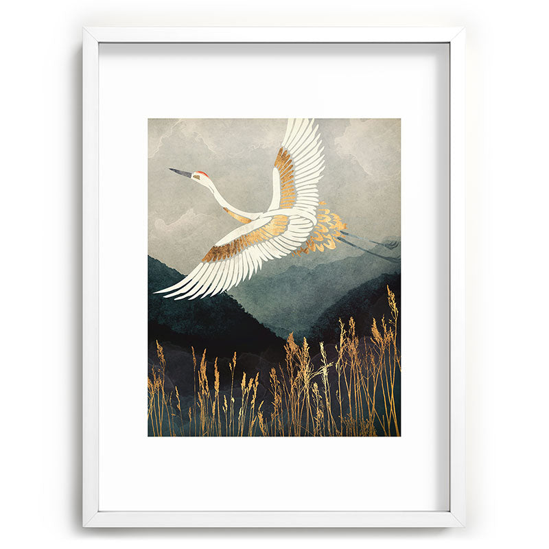 Elegant Flight Framed Art Print Gallery Image 108