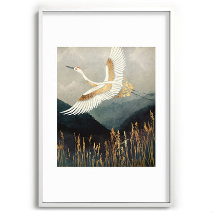 Elegant Flight Framed Art Print Gallery Image 110