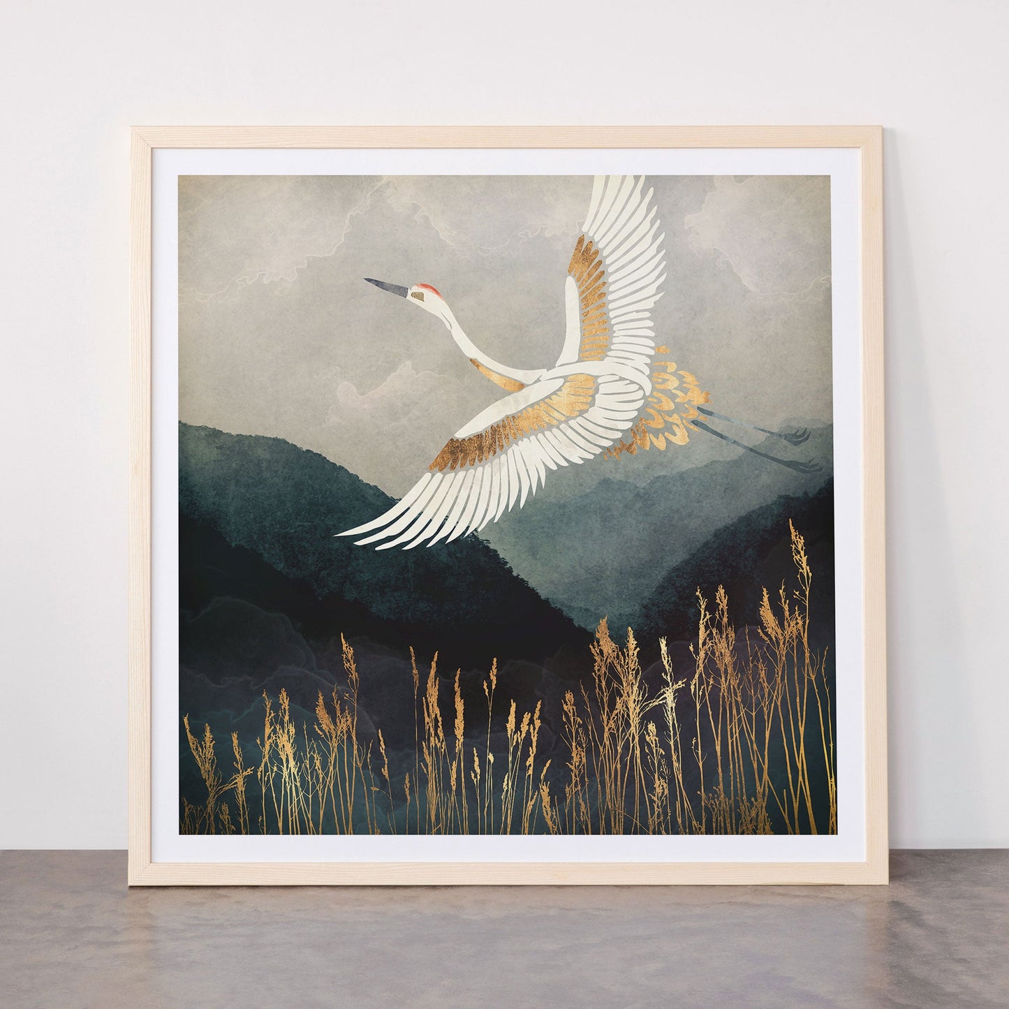Elegant Flight Framed Art Print Gallery Image 77