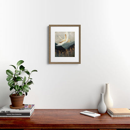 Elegant Flight Framed Art Print Gallery Image 15