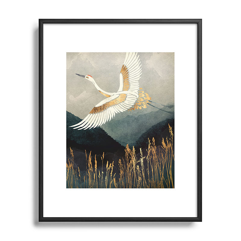 Elegant Flight Framed Art Print Gallery Image 111