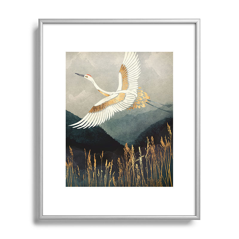 Elegant Flight Framed Art Print Gallery Image 129