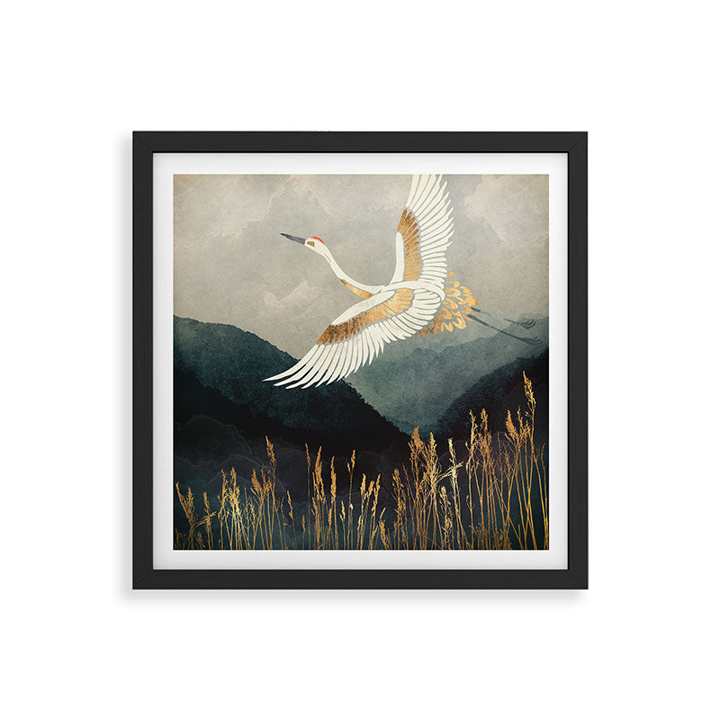 Elegant Flight Framed Art Print Gallery Image 7