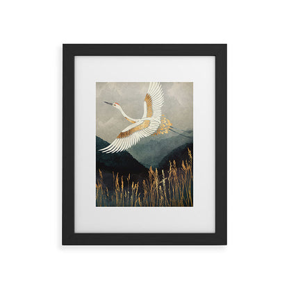 Elegant Flight Framed Art Print Gallery Image 47