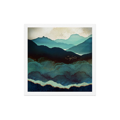 Indigo Mountains Art Print Gallery Image 5