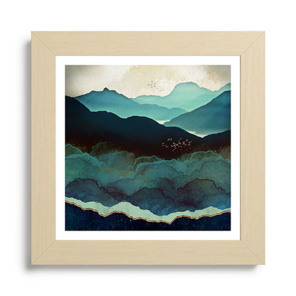 Indigo Mountains Framed Art Print Gallery Image 68