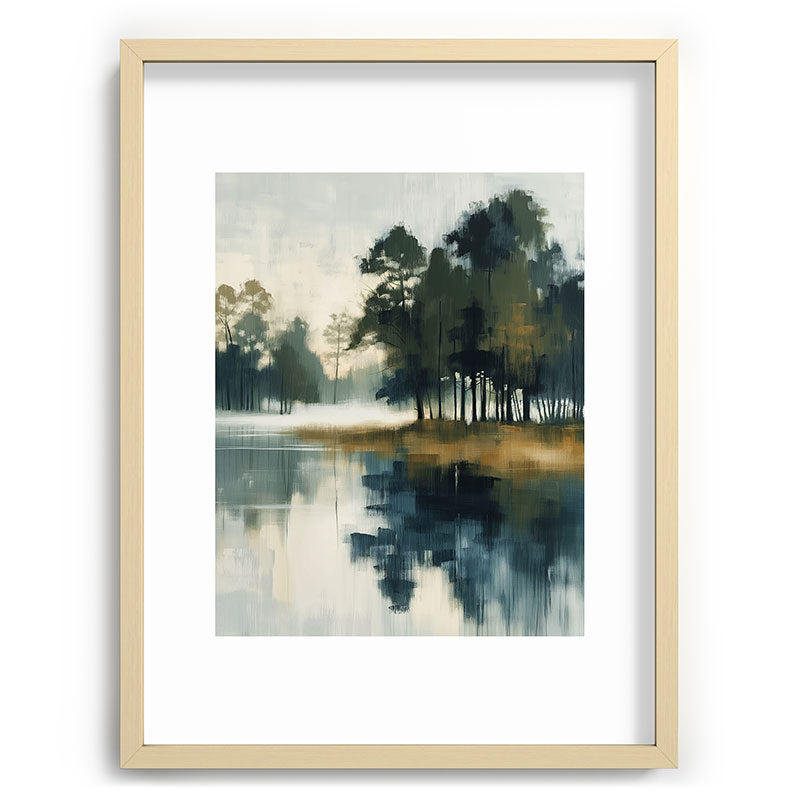 Country Lake II Framed Art Print Gallery Image 72