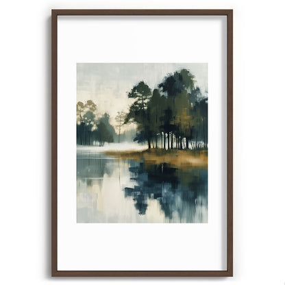 Country Lake II Framed Art Print Gallery Image 68