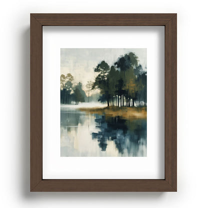 Country Lake II Framed Art Print Gallery Image 63