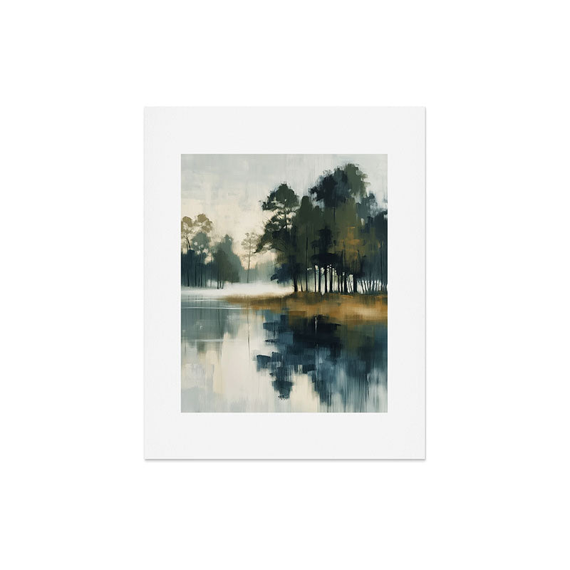 Country Lake II Art Print Gallery Image 4