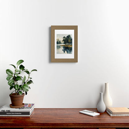 Country Lake II Framed Art Print Gallery Image 38