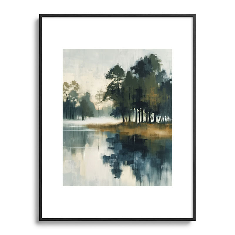 Country Lake II Framed Art Print Gallery Image 85