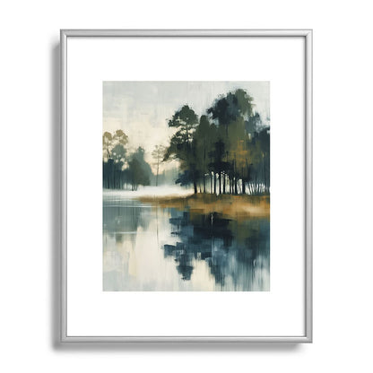 Country Lake II Framed Art Print Gallery Image 95