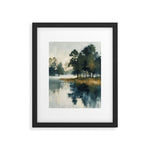 Country Lake II Framed Art Print Gallery Image 1