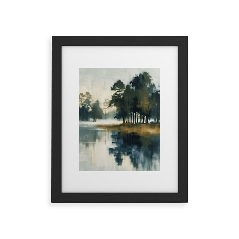 Country Lake II Framed Art Print Gallery Image 30