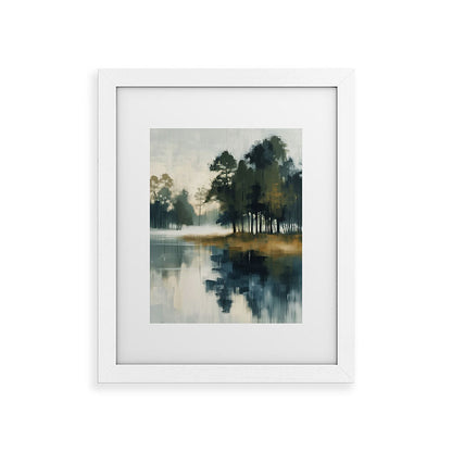 Country Lake II Framed Art Print Gallery Image 51