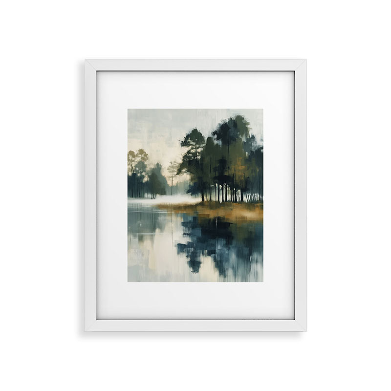 Country Lake II Framed Art Print Gallery Image 22