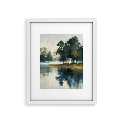 Country Lake II Framed Art Print Gallery Image 25